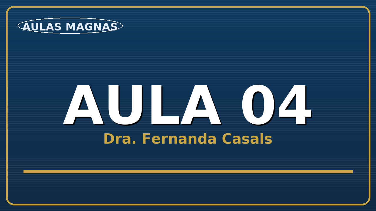 Aula Magna - Terapêutica